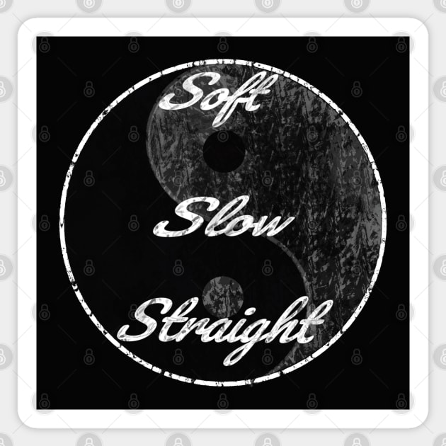 Soft Slow Straight Tai Chi Qi saying training Sticker by BrederWorks